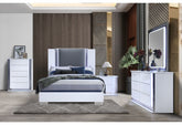 YLIME SMOOTH WHITE KING Bedroom Set